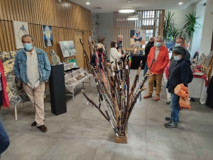 Yssingeaux : l&#039;expo d&#039;artistes continue, des démonstrations dimanche toute la journée