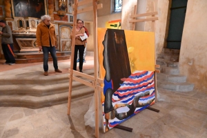 &quot;Basta !&quot;, une exposition de Florence Reymond réveille l&#039;église Saint-Jean du Monastier