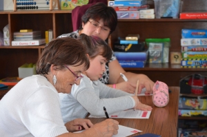 Ecole Arc-en-Ciel à Retournac : la dictée solidaire d&#039;ELA lue par Théo Debard