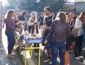 Un café gourmand était offert