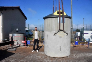 La Chapelle-d&#039;Aurec : les poubelles semi-enterrées installées près du stade