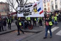 La manifestation régionale des Gilets jaunes au Puy-en-Velay en images