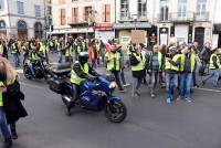 La manifestation régionale des Gilets jaunes au Puy-en-Velay en images