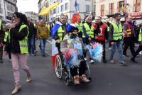 La manifestation régionale des Gilets jaunes au Puy-en-Velay en images