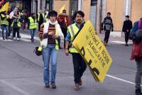 La manifestation régionale des Gilets jaunes au Puy-en-Velay en images