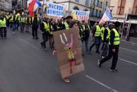 La manifestation régionale des Gilets jaunes au Puy-en-Velay en images