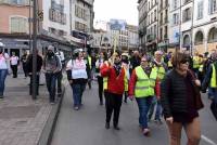 La manifestation régionale des Gilets jaunes au Puy-en-Velay en images