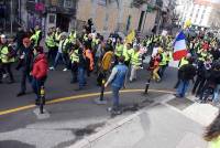 La manifestation régionale des Gilets jaunes au Puy-en-Velay en images