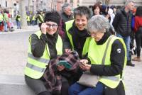 La manifestation régionale des Gilets jaunes au Puy-en-Velay en images