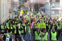 La manifestation régionale des Gilets jaunes au Puy-en-Velay en images