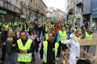 La manifestation régionale des Gilets jaunes au Puy-en-Velay en images