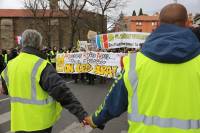 La manifestation régionale des Gilets jaunes au Puy-en-Velay en images