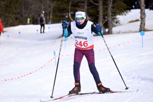 Les Estables : près de 50 jeunes sur les épreuves de ski nordique