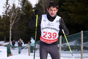 Les Estables : près de 50 jeunes sur les épreuves de ski nordique