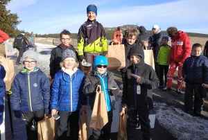 Les Estables : près de 50 jeunes sur les épreuves de ski nordique