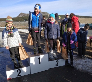 Les Estables : près de 50 jeunes sur les épreuves de ski nordique