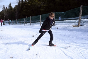 Les Estables : près de 50 jeunes sur les épreuves de ski nordique