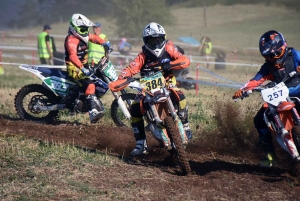 Course sur prairie de Saint-Maurice-de-Lignon : les 85 cc