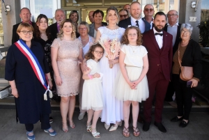 Mariage : Stéphanie et Sylvain se sont dit oui à Sainte-Sigolène