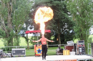 Tiranges : une fête d&#039;été tout feu tout flamme