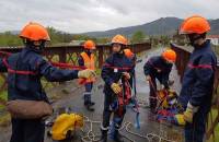 Bas-en-Basset : à l&#039;école des futurs sapeurs-pompiers