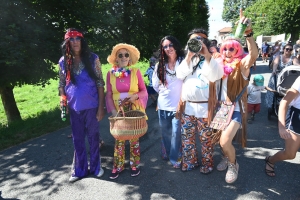 Saint-Romain-Lachalm : les 40 ans reçoivent le premier prix des chars des classards