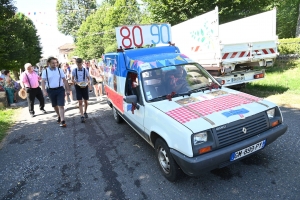 Saint-Romain-Lachalm : les 40 ans reçoivent le premier prix des chars des classards