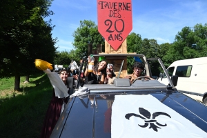 Saint-Romain-Lachalm : les 40 ans reçoivent le premier prix des chars des classards