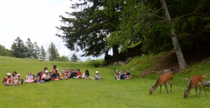 Des écoliers de Retournac en Haute-Savoie