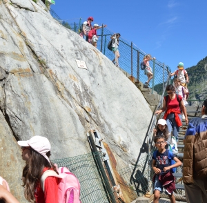 Des écoliers de Retournac en Haute-Savoie