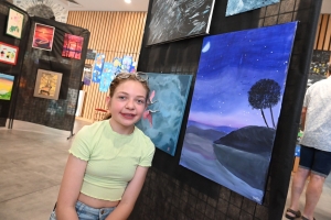 Yssingeaux : un week-end d&#039;exposition dans les nuages pour les élèves des Parsonniers