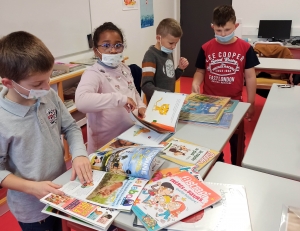 Monistrol-sur-Loire : des Bibliothèques Centres Documentaires à disposition des primaires du &quot;Château&quot;