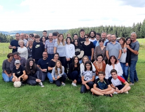 Une cousinade à Saint-Romain-Lachalm