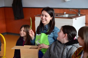 Sainte-Sigolène : les fruits et les légumes à l&#039;épeuve des sens à l&#039;école Germaine-Tillion