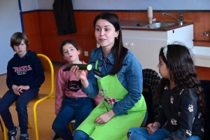 Sainte-Sigolène : les fruits et les légumes à l&#039;épeuve des sens à l&#039;école Germaine-Tillion