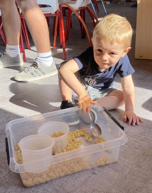 Deuxième matinée de découverte de l’école de Grazac pour les futurs écoliers