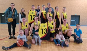 Sainte-Sigolène : une bande de copines chez les basketteuses de l&#039;équipe 3