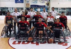 Handibasket : les Aigles du Velay débutent leur saison par une victoire