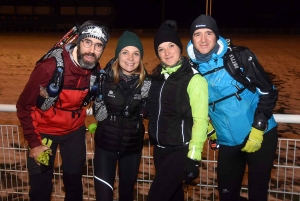 Une nuit blanche pour 325 coureurs entre Le Puy et Firminy