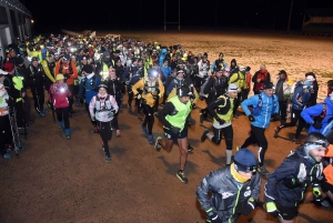 Une nuit blanche pour 325 coureurs entre Le Puy et Firminy