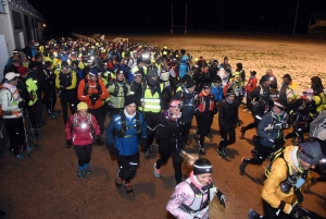 Une nuit blanche pour 325 coureurs entre Le Puy et Firminy