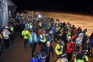 Une nuit blanche pour 325 coureurs entre Le Puy et Firminy