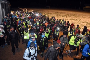 Une nuit blanche pour 325 coureurs entre Le Puy et Firminy