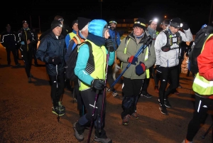 Une nuit blanche pour 325 coureurs entre Le Puy et Firminy