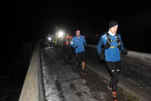 Une nuit blanche pour 325 coureurs entre Le Puy et Firminy