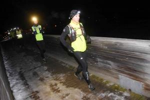 Une nuit blanche pour 325 coureurs entre Le Puy et Firminy