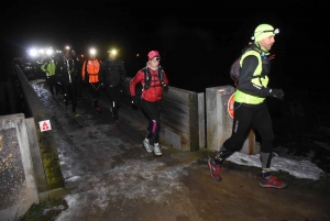 Une nuit blanche pour 325 coureurs entre Le Puy et Firminy