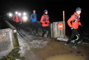 Une nuit blanche pour 325 coureurs entre Le Puy et Firminy