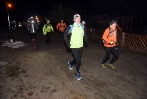 Une nuit blanche pour 325 coureurs entre Le Puy et Firminy