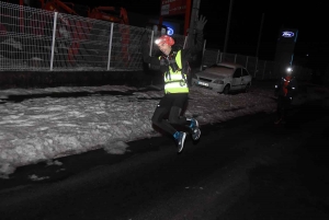 Une nuit blanche pour 325 coureurs entre Le Puy et Firminy